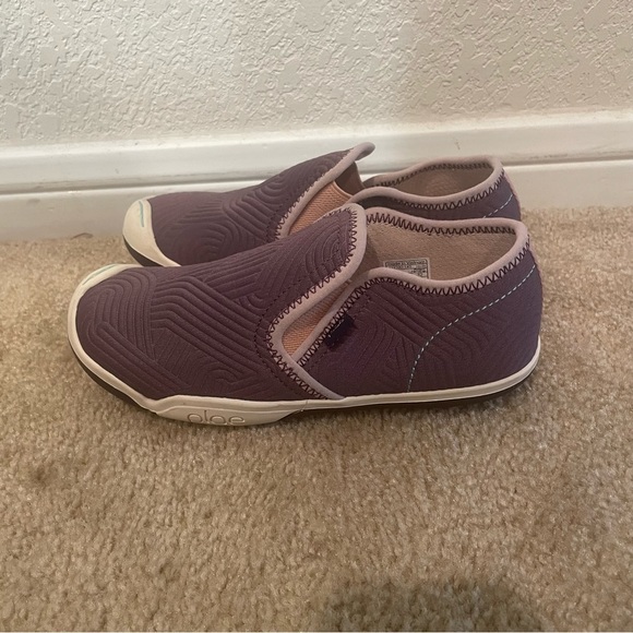 PLAE Other - Plae Migi Response Blush Textile Slip on Sneaker Shoe Preschool Purple Vegan